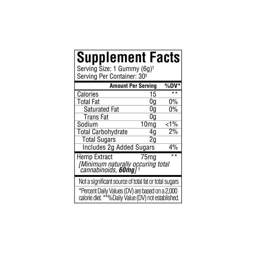 CBN Sleep Gummies - Broad & Full Spectrum